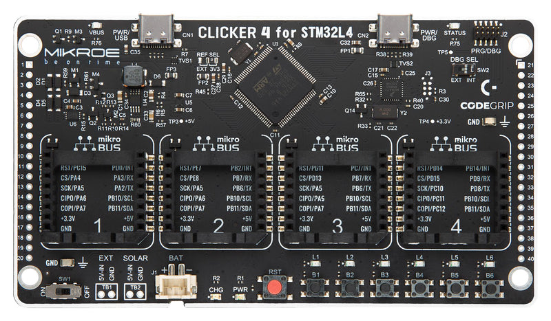 MIKROELEKTRONIKA MIKROE-6522 Evaluation Kit